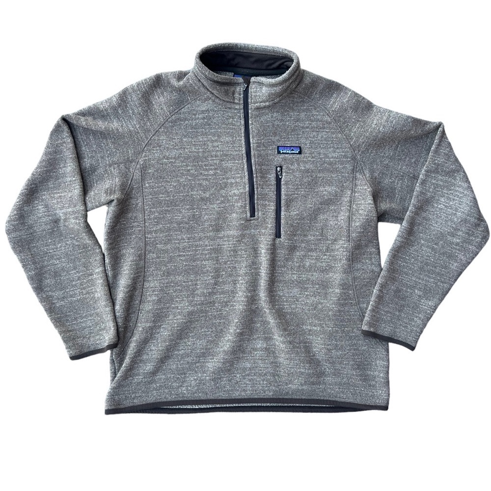 Patagonia Tan Better Sweater Quarter Zip - Size XL